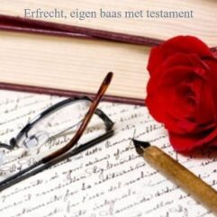 2026VJ -Erfrecht, eigen baas met testament